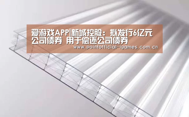 爱游戏APP|新城控股:拟发行6亿元公司债券 用于偿还公司债券(图3) 爱游戏下载